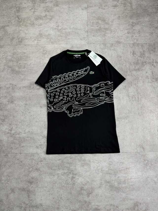 Camiseta Lacoste - Preto